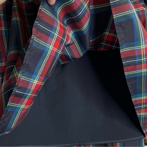 Vineyard vines Jolly Tartan plaid Taffeta Holiday Party skirt - Picture 5 of 11